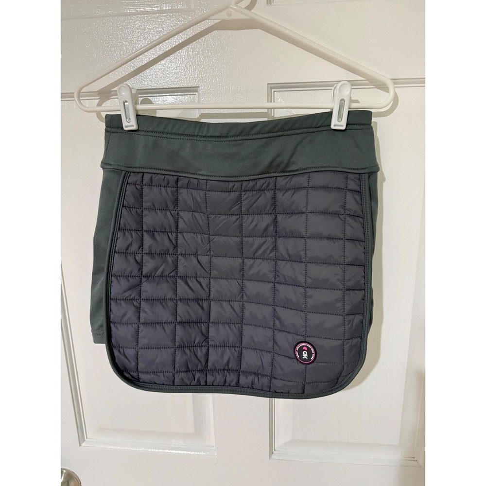Little Donkey Andy Womens Quilted Thermal Skirt Grey XS Puffer Hiking Outdoor